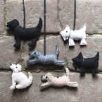 Felt Hanging | Labrador | Black Felt Hanging | Labrador | Black